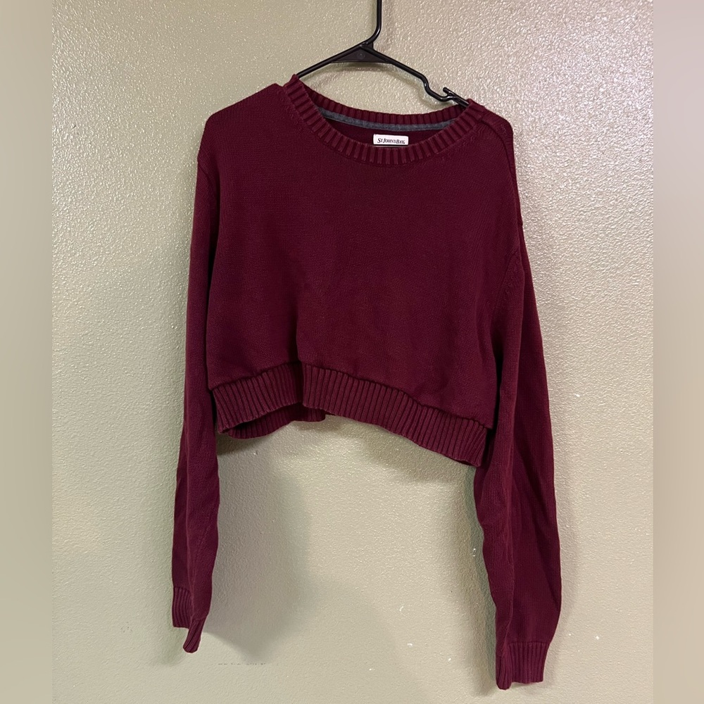 St John Bay cropped sweater